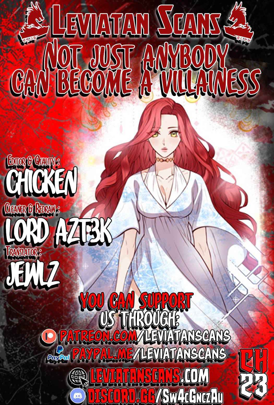 Not Just Anybody Can Become a Villainess Chapter 23 1